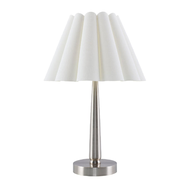 Modern European furniture - Iron Base Linen Table Lamp - www.oroa.com
