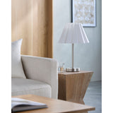 Modern European furniture - Iron Base Linen Table Lamp - www.oroa.com