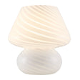 Modern European furniture - Painted White Glass Table Lamp - www.oroa.com