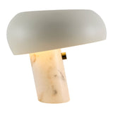 Modern European furniture - Marble Base Metal Table Lamp - www.oroa.com