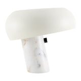 Modern European furniture - Marble Base Metal Table Lamp - www.oroa.com
