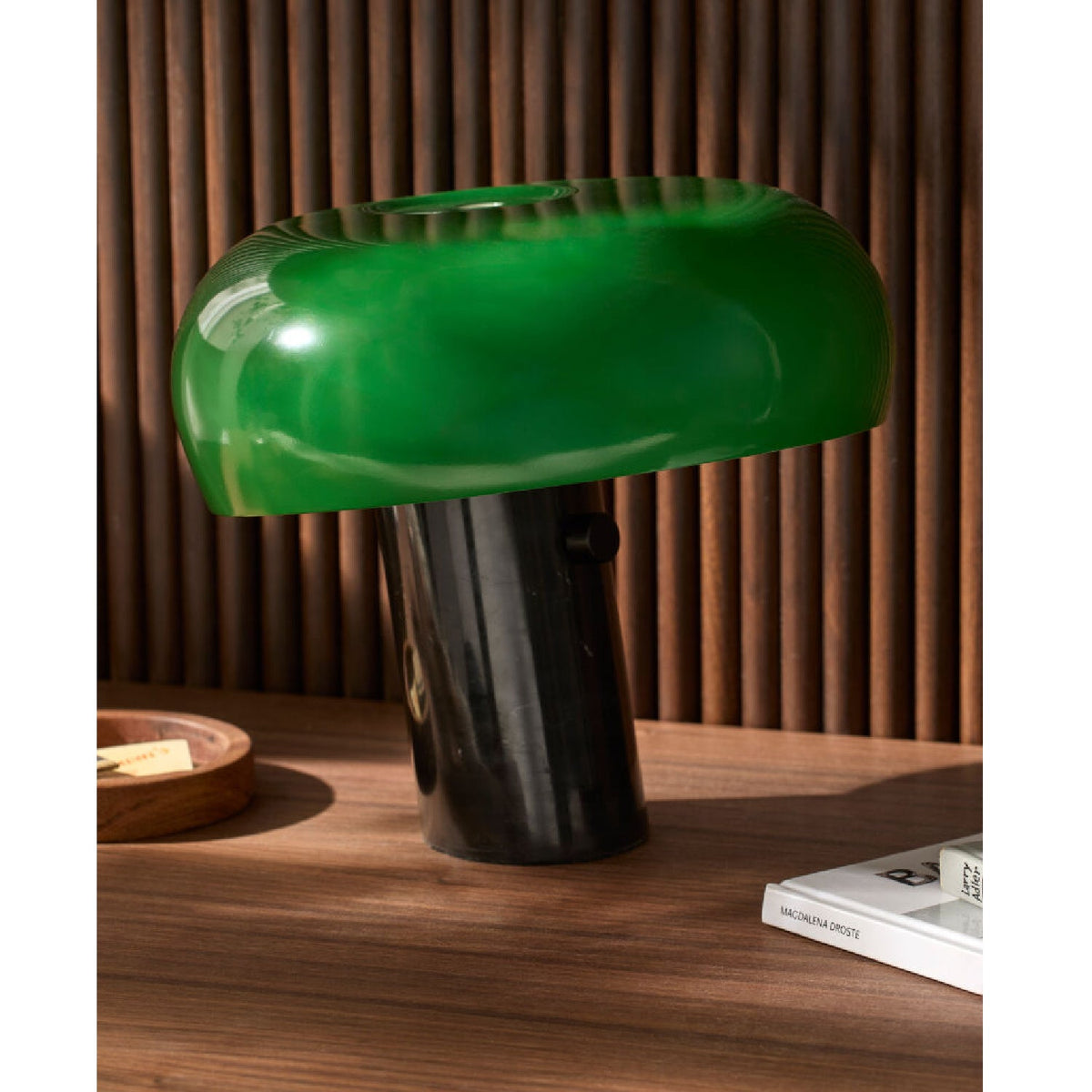 Modern European furniture - Marble Base Metal Table Lamp - www.oroa.com