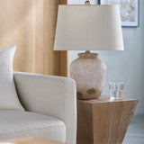 Modern European furniture - Painted Terracotta Accent Table Lamp - www.oroa.com