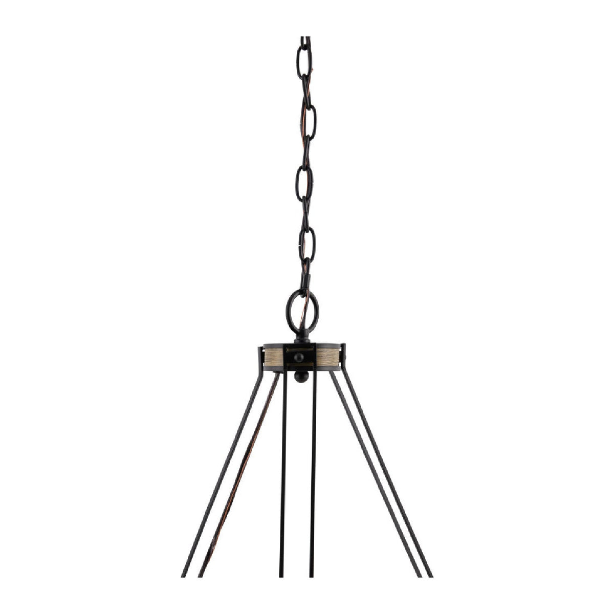 Modern European furniture - Copper Ring 5-Light Chandelier - www.oroa.com