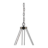 Modern European furniture - Copper Ring 5-Light Chandelier - www.oroa.com