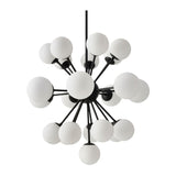 Modern European furniture - Glass Globes 22-Light Chandelier - www.oroa.com