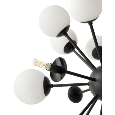 Modern European furniture - Glass Globes 22-Light Chandelier - www.oroa.com
