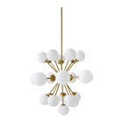Modern European furniture - Glass Globes 22-Light Chandelier - www.oroa.com