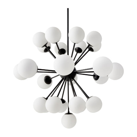 Modern European furniture - Glass Globes 25-Light Chandelier - www.oroa.com