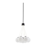 Modern European furniture - Glass Globes 7-Light Chandelier - www.oroa.com
