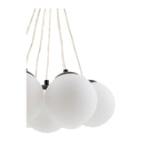 Modern European furniture - Glass Globes 7-Light Chandelier - www.oroa.com