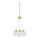 Modern European furniture - Glass Globes 7-Light Chandelier - www.oroa.com