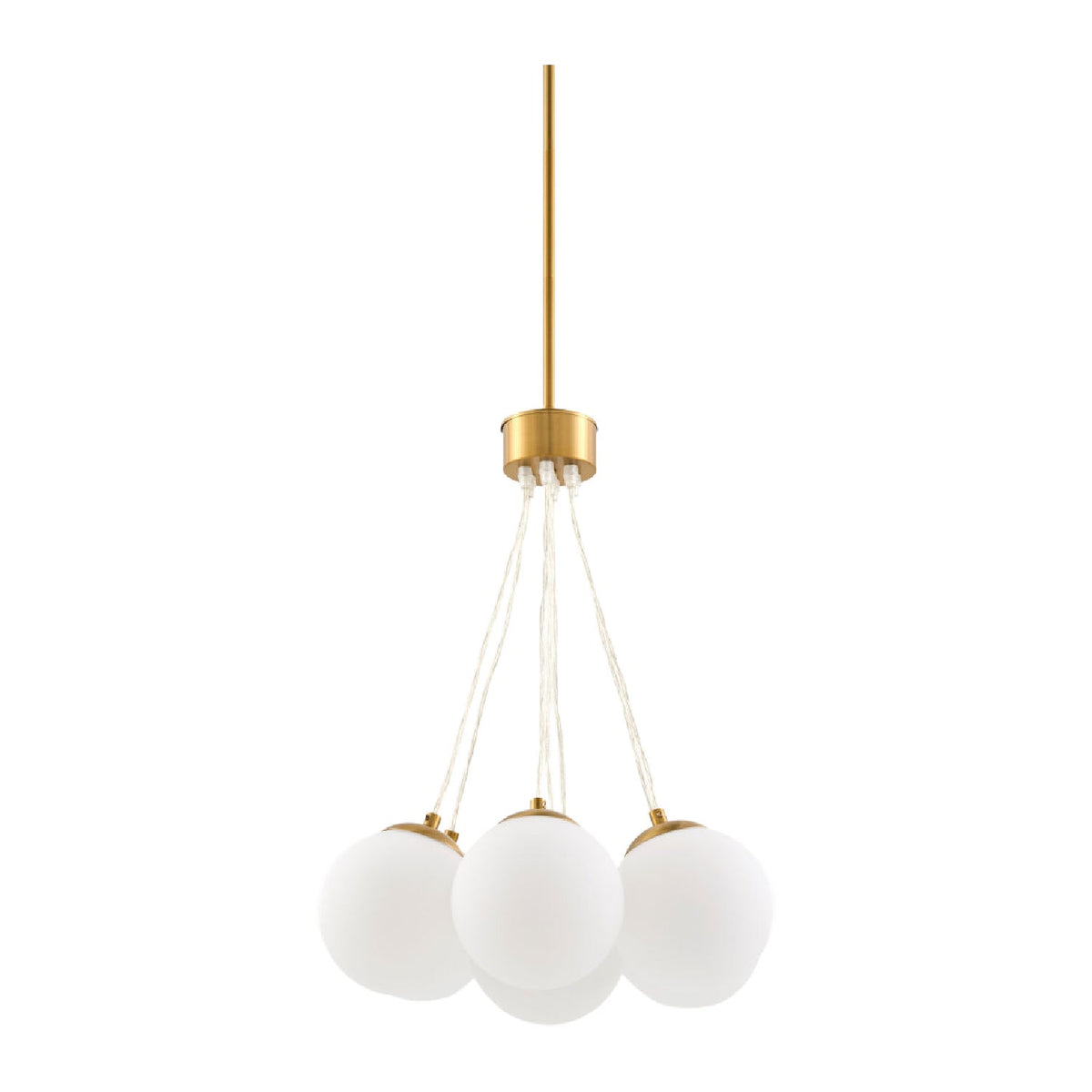 Modern European furniture - Glass Globes 7-Light Chandelier - www.oroa.com