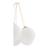 Modern European furniture - Glass Globes 7-Light Chandelier - www.oroa.com