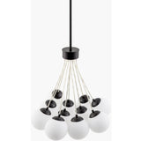 Modern European furniture - Glass Globes 11-Light Chandelier - www.oroa.com