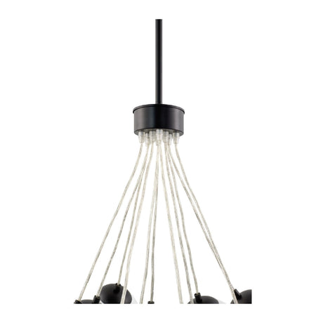 Modern European furniture - Glass Globes 11-Light Chandelier - www.oroa.com