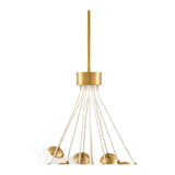 Modern European furniture - Glass Globes 11-Light Chandelier - www.oroa.com