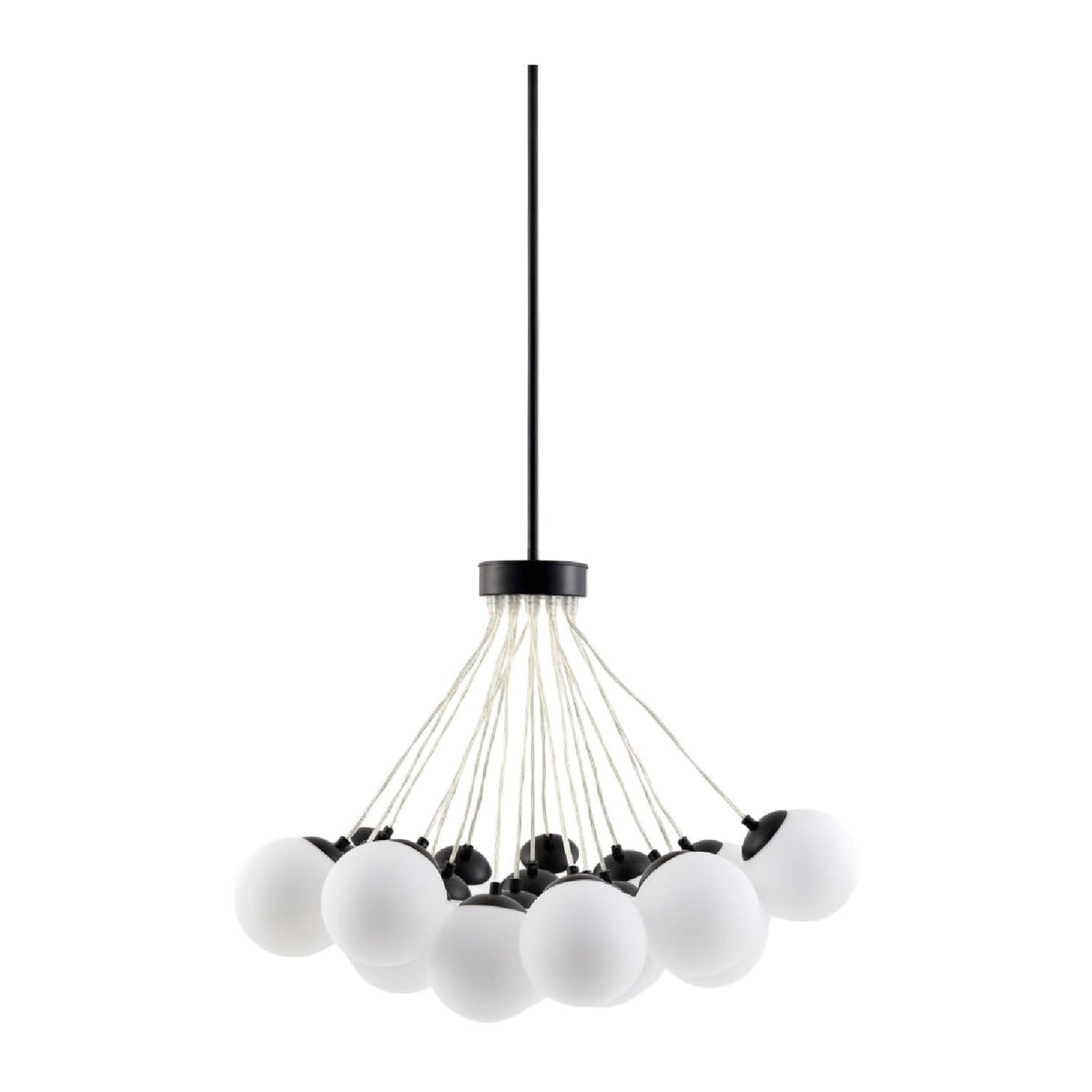 Modern European furniture - Glass Globes 19-Light Chandelier - www.oroa.com