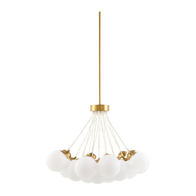 Modern European furniture - Glass Globes 19-Light Chandelier - www.oroa.com