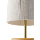 Modern European furniture - White Jute Accent Table Lamp - www.oroa.com