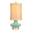 Modern European furniture - Turquoise Base Accent Table Lamp - www.oroa.com