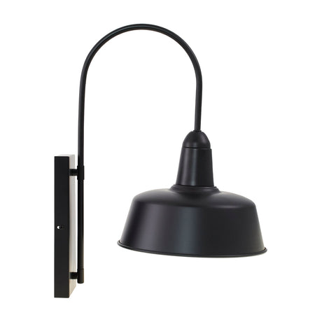 Modern European furniture - Black Metal Wall Lamp - www.oroa.com