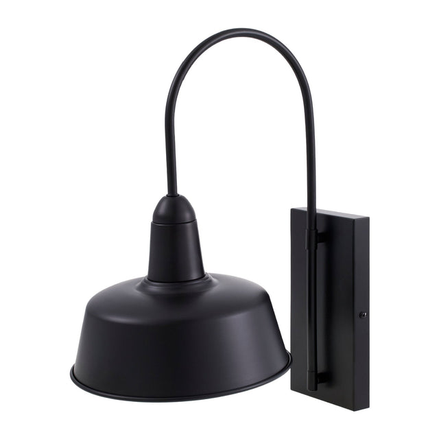 Modern European furniture - Black Metal Wall Lamp - www.oroa.com