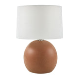 Modern European furniture - Ceramic Sphere Accent Table Lamp - www.oroa.com