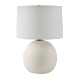 Modern European furniture - Ceramic Sphere Accent Table Lamp - www.oroa.com