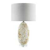 Modern European furniture - White Inlaid Shell Table Lamp - www.oroa.com