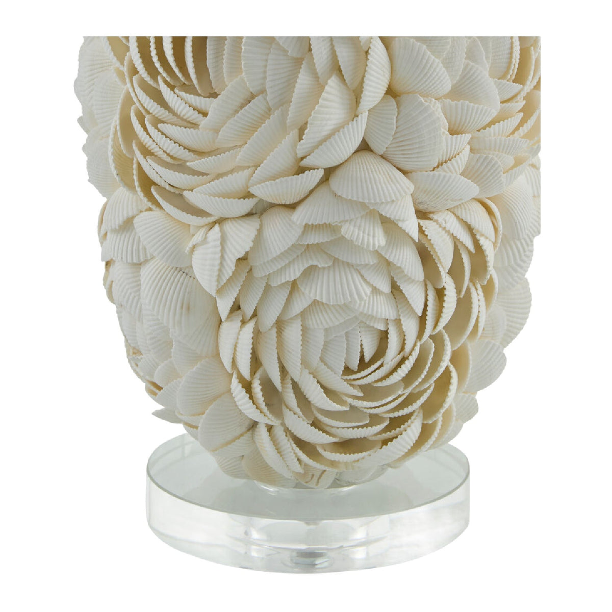 Modern European furniture - White Inlaid Shell Table Lamp - www.oroa.com
