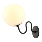 Modern European furniture - Wavy Iron Wall Lamp - www.oroa.com
