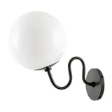 Modern European furniture - Wavy Iron Wall Lamp - www.oroa.com