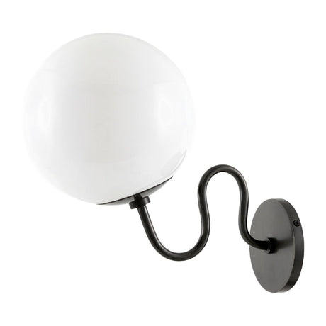 Modern European furniture - Wavy Iron Wall Lamp - www.oroa.com