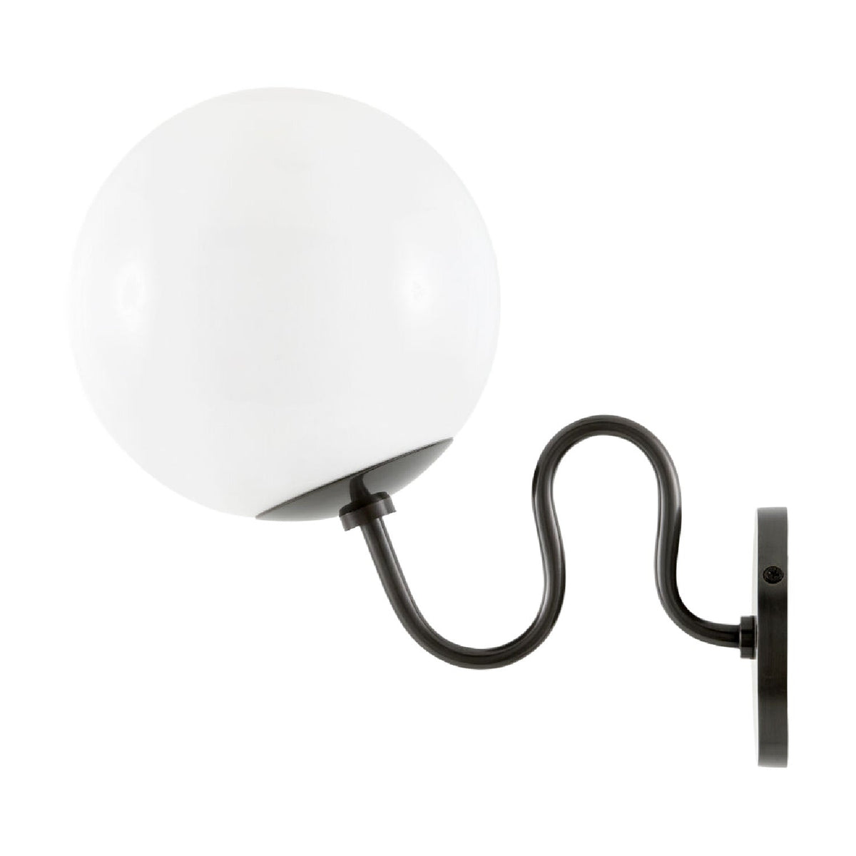 Modern European furniture - Wavy Iron Wall Lamp - www.oroa.com