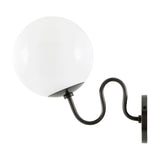 Modern European furniture - Wavy Iron Wall Lamp - www.oroa.com