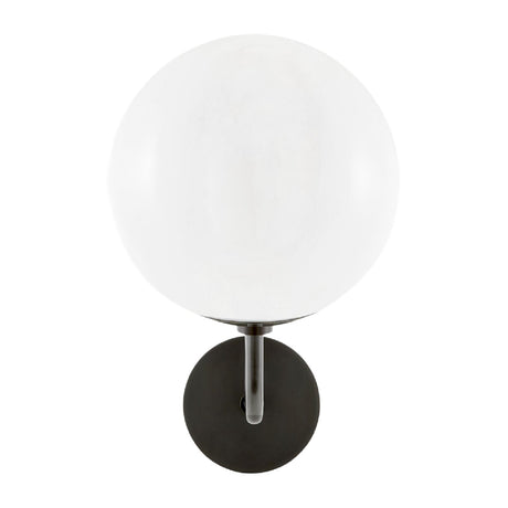 Modern European furniture - Wavy Iron Wall Lamp - www.oroa.com