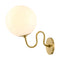 Modern European furniture - Wavy Iron Wall Lamp - www.oroa.com