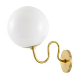 Modern European furniture - Wavy Iron Wall Lamp - www.oroa.com