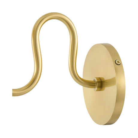 Modern European furniture - Wavy Iron Wall Lamp - www.oroa.com