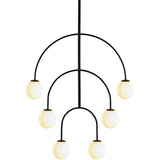 Modern European furniture - Back Arched 6-Light Chandelier - www.oroa.com