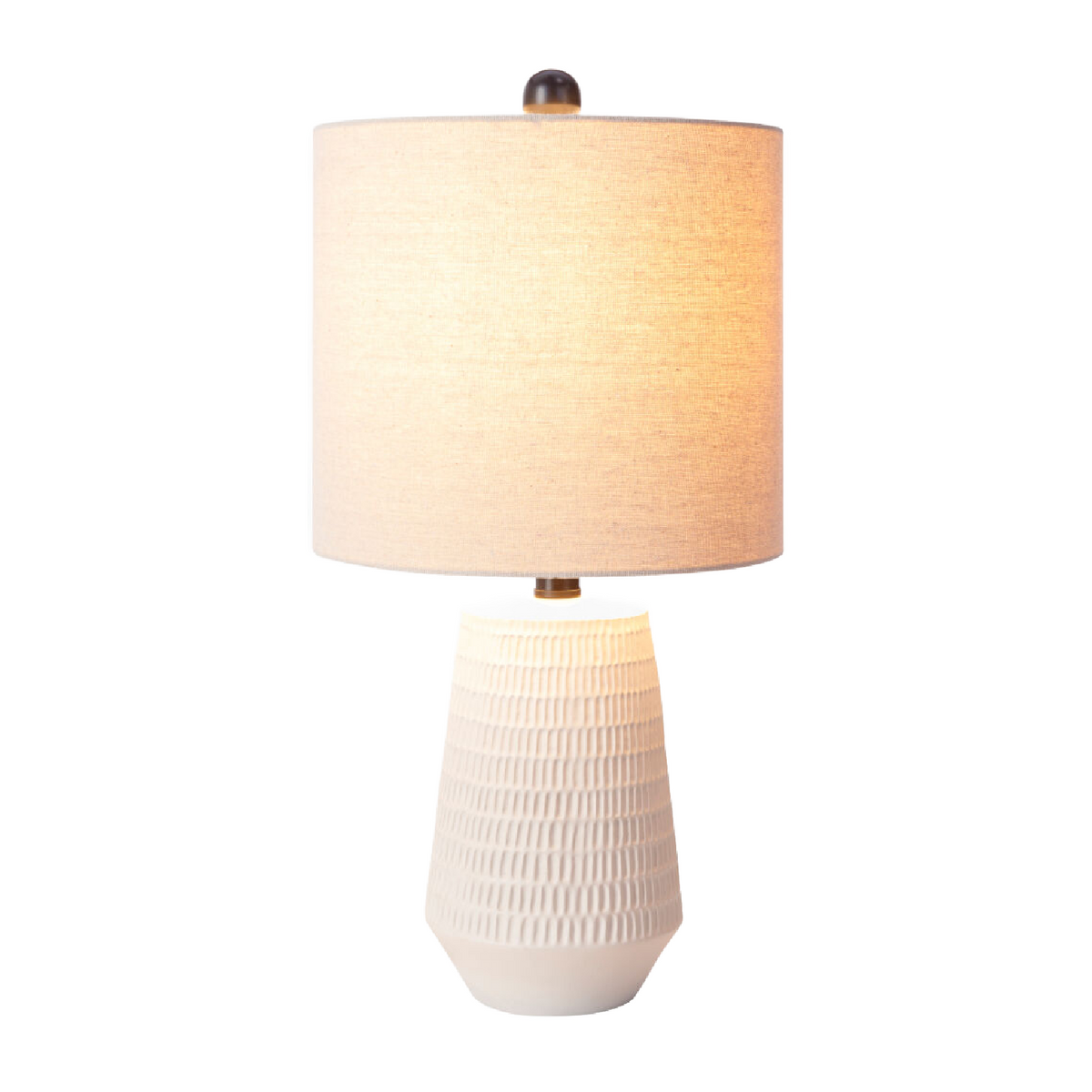 Modern European furniture - Organic-Carved Base Table Lamp - www.oroa.com