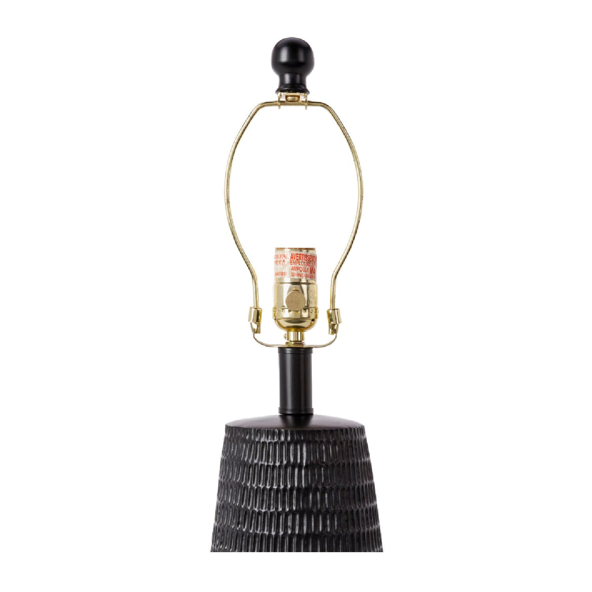 Modern European furniture - Organic-Carved Base Table Lamp - www.oroa.com