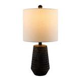 Modern European furniture - Organic-Carved Base Table Lamp - www.oroa.com