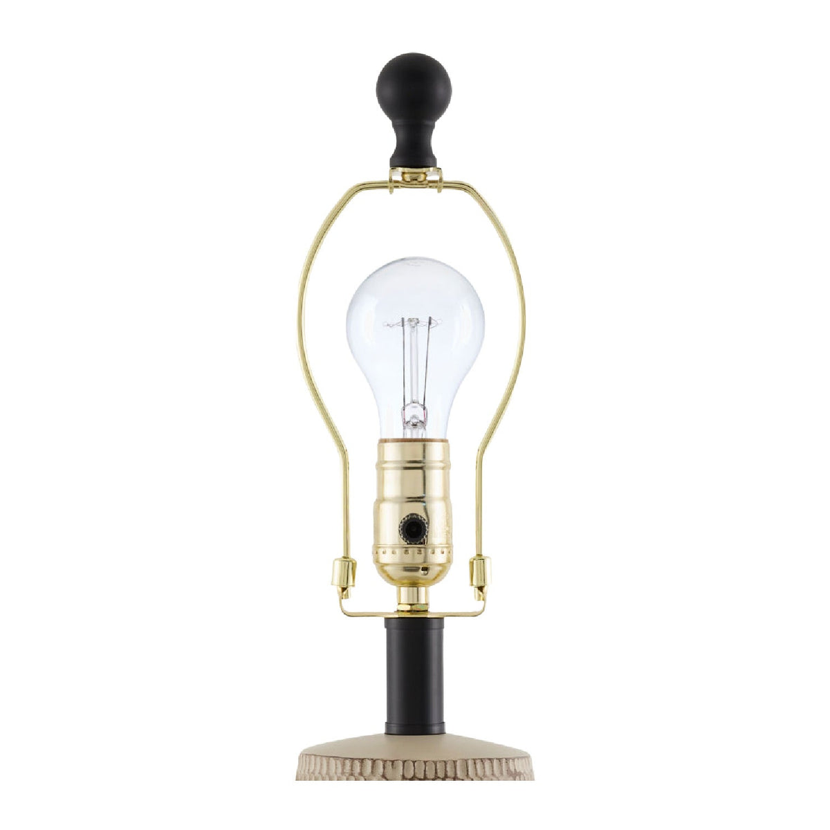 Modern European furniture - Organic-Carved Base Table Lamp - www.oroa.com