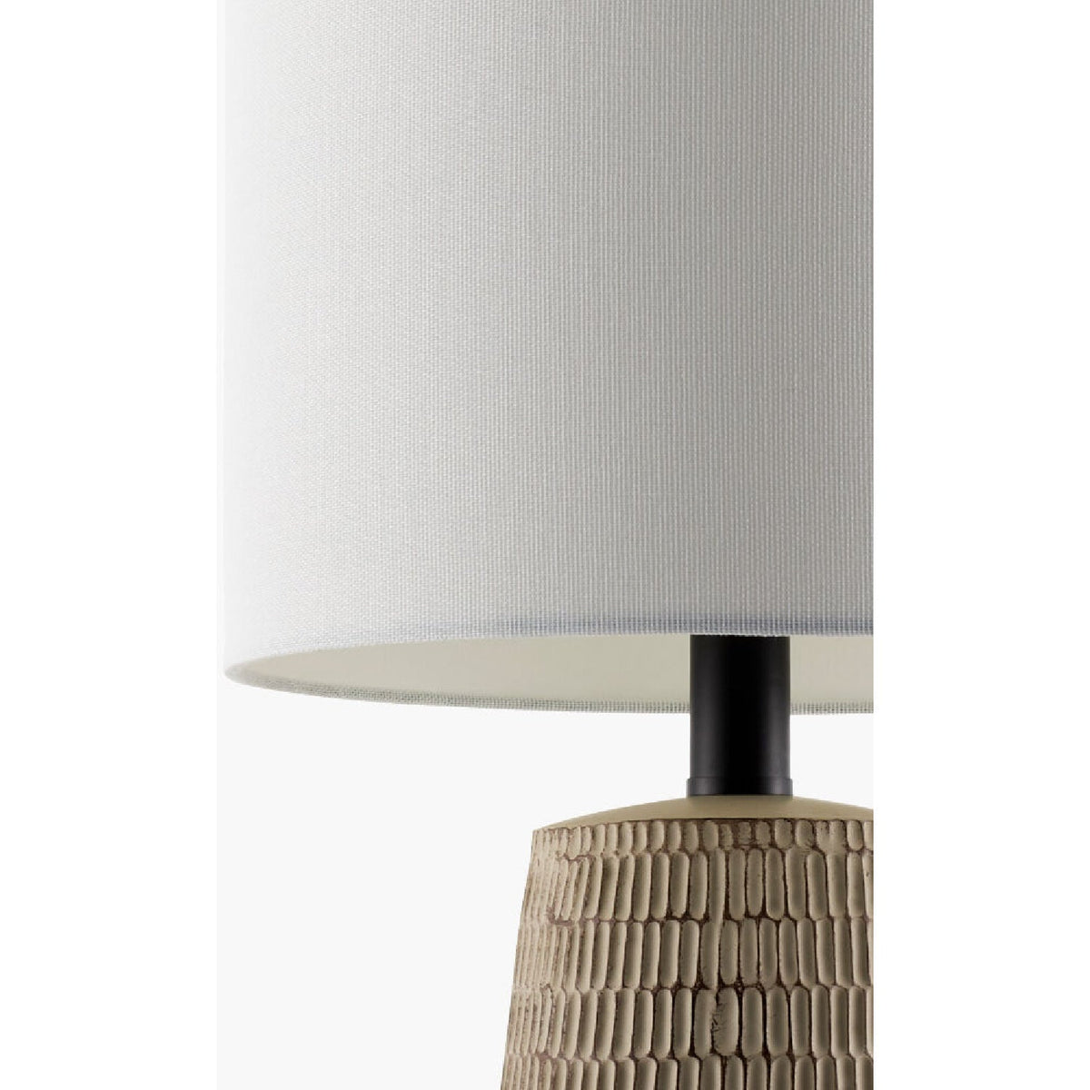 Modern European furniture - Organic-Carved Base Table Lamp - www.oroa.com