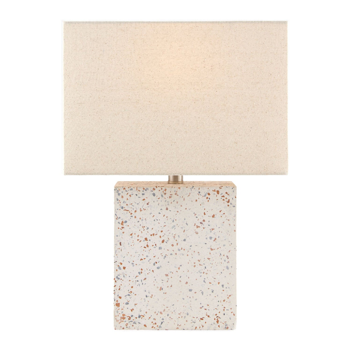 Modern European furniture - Brushed White Concrete Table Lamp - www.oroa.com