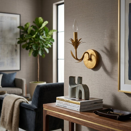 Modern European furniture - Flower-Inspired Wall Lamp - www.oroa.com
