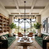 Modern European furniture - Flower-Inspired 8-Light Chandelier - www.oroa.com
