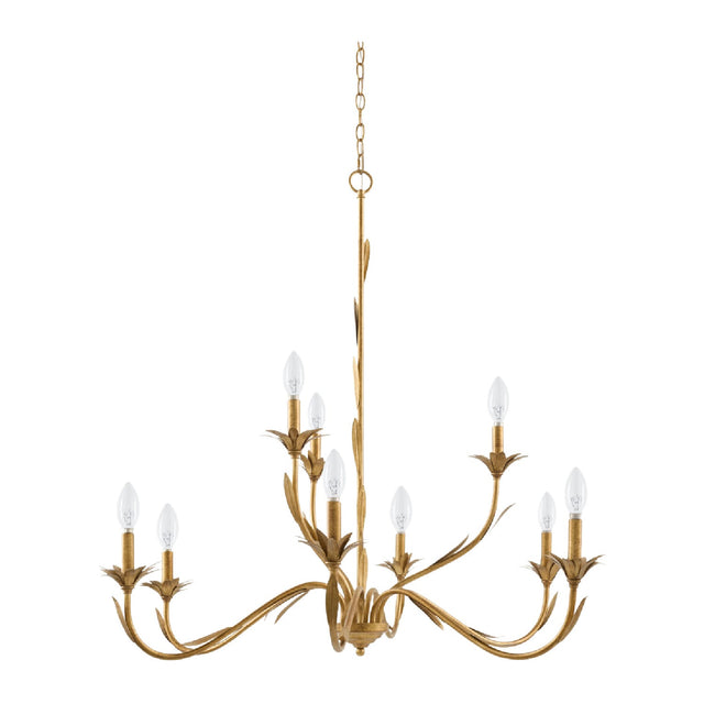 Modern European furniture - Flower-Inspired 9-Light Chandelier - www.oroa.com